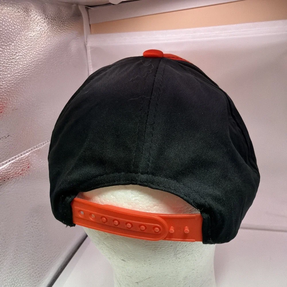 Lightning McQueen Red Black Black Snapback Kids Youth Cap Hat